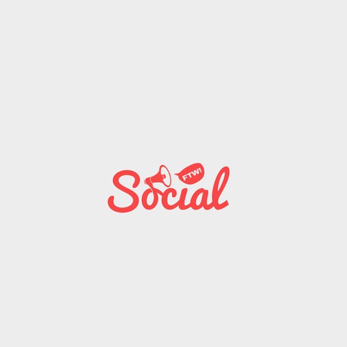 Create a brand identity for our new social media agency "Social FTW" デザイン by Petar Jovanović