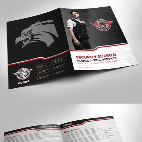 Create an attractive Presentation Folder for a Security Company!! Ontwerp door RQ Designs