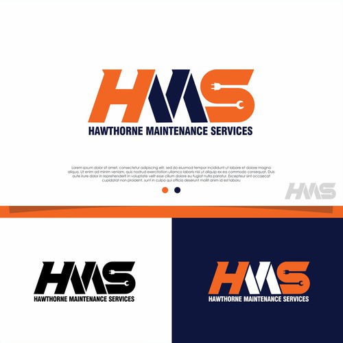Design a logo for a maintenance company Design by Vera™