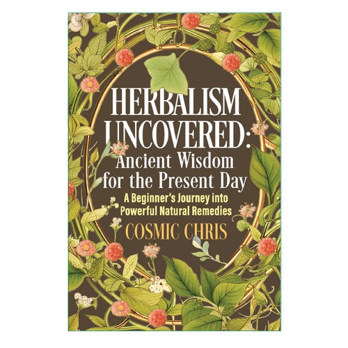 Depiction of powerful ancient herbal wisdom for modern times for an ebook on herbalism Design by logroll