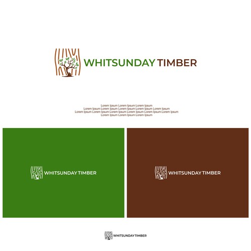 Captivating logo for environmentally friendly timber mill and timber sales Diseño de Astart