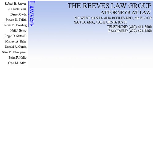 Law Firm Letterhead Design Diseño de kevin yang