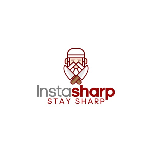 Design a hipstor logo for a knife sharpening rental company Design von hawin_11