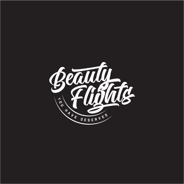 Design realizzato da Retros.YKC intitolato "Beauty flights lettering"