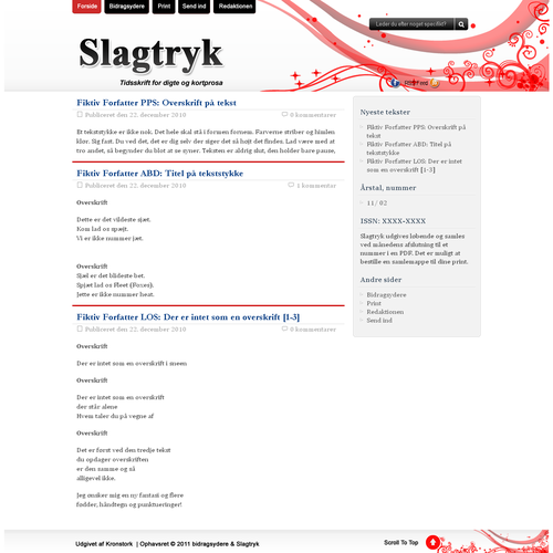 Simple Header and Footer for website Design von pohelasoft