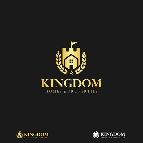 Royal logo needed for Kingdom Homes & Properties Design by A F N