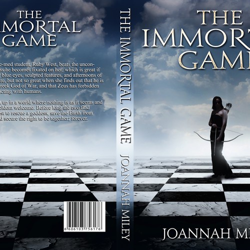 Unique book cover for suspenseful paranormal-romance novel! Design by Chameleonstudio74