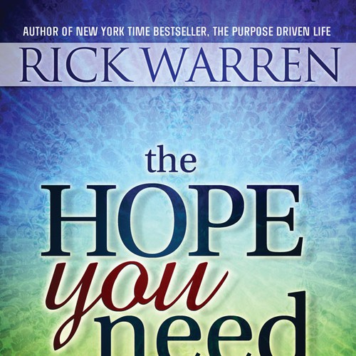 Nate JohnsonさんのDesign Rick Warren's New Book Coverデザイン