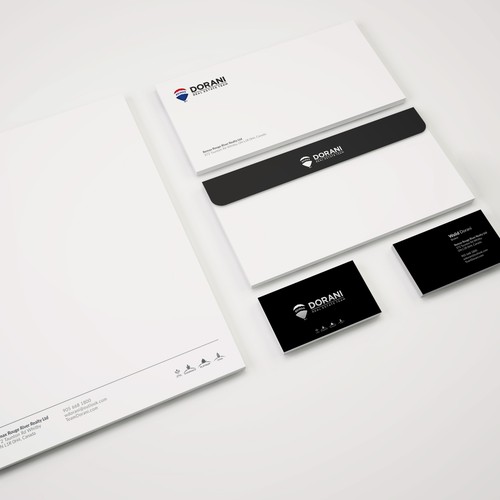 BUSINESS CARD, LETTERHEAD & ENVELOPE Design by @bh!jit