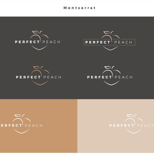 BIG PRIZE $$ Design a "Perfect Peach" fitness logo for an online retail company! Design by Renata Lisboa