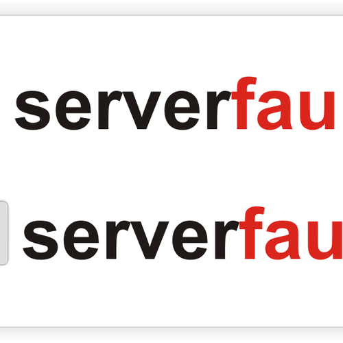 logo for serverfault.com Design by montekristo