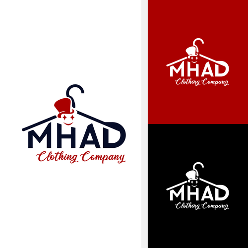 MHAD Clothing Co logo design Design by AjiCahyaF