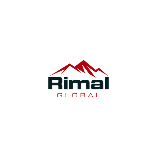 Rimal Global - Logo and Branding Design Design by Med!