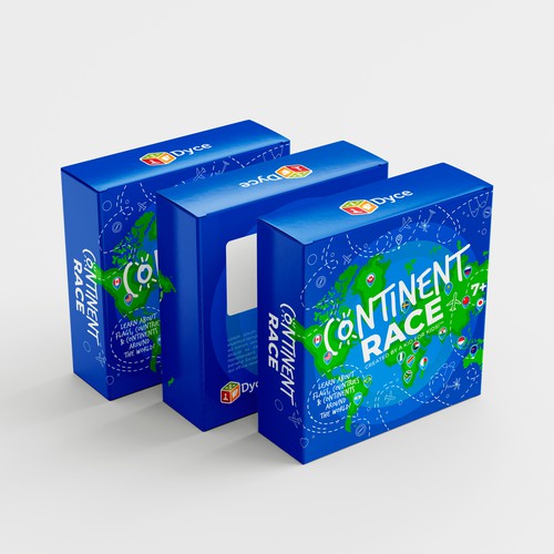 Continent Race - Kids Game -  Learn about the World! Réalisé par Kate Design ❤️