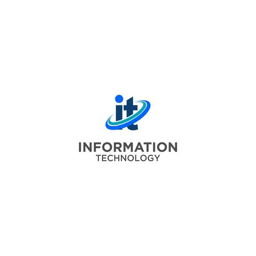 People-Centered Information Technology Logo Design by assiktype