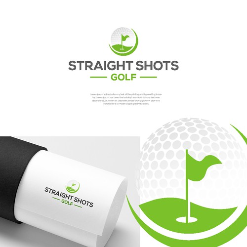 Super cool logo for a high tech golf simulator business Design by Jasicca