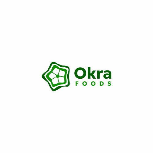 Okra inspired logo design Design by xxian