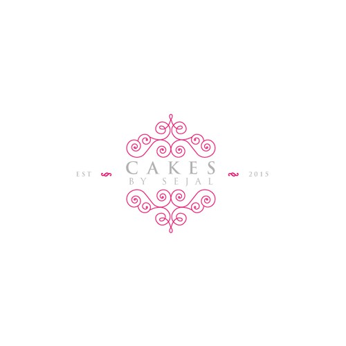 New logo for a young and inspiring luxury wedding cake company Design by wonderland office