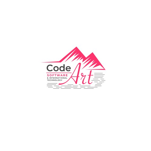 Logo for our newly opened company named CodeArt. Design by Sedow