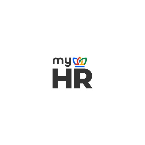 Create an awesome logo for myHR, the #1 HR Software in Luxembourg ! Design by Vhyn.dsg