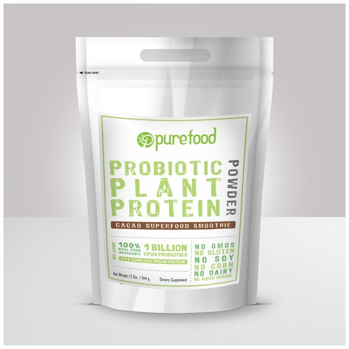 Guaranteed Winner! - Design a Simple, Typography-driven Product Label for Our Healthy Protein Powder Design von San Shree