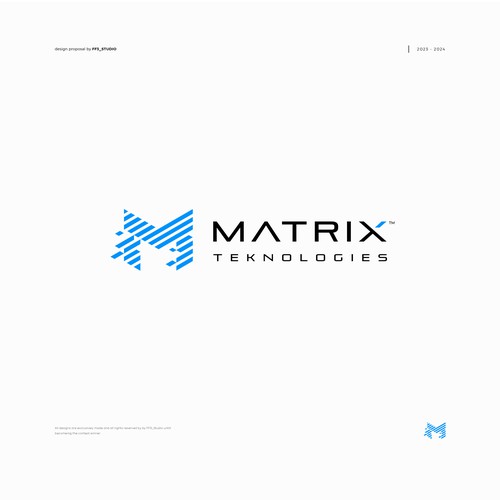 MatrixTeknologies IT Company Logo needs a facelift Design by FF3