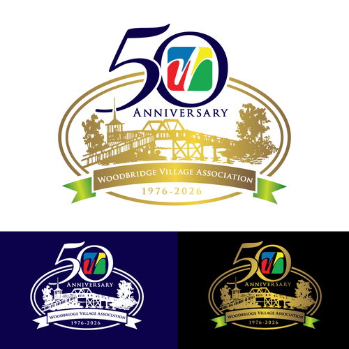 Design a 50th Anniversary logo for our community Design by CRG_DZN