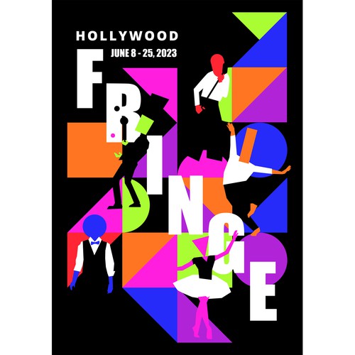 Guide Cover for LA's largest performing arts festival Design by Donn Marlou Ramirez