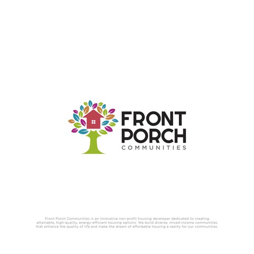 Front Porch Communities - A Not For Profit housing developer with a community focus Design réalisé par RaccoonDesigns®