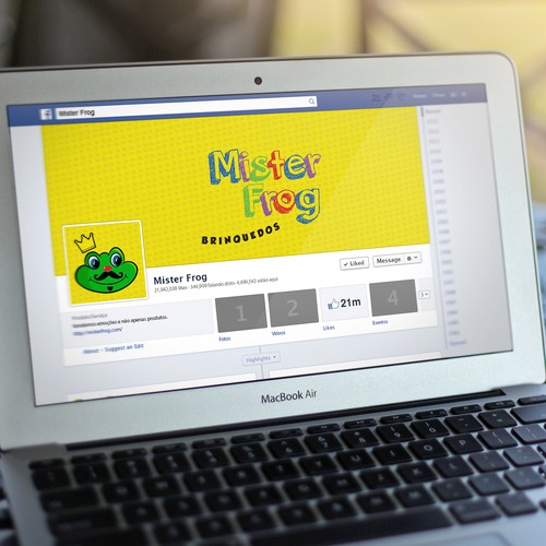 Mister Frog Toy Shop Searchs: Logo + Visual Identity Design by Mariana Torres