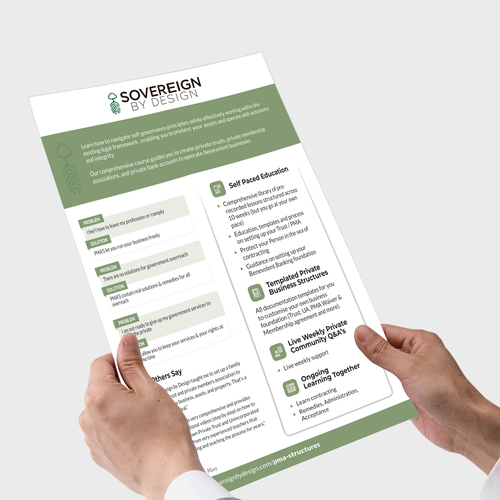 Flyer Redesign Design by Adi Azudin