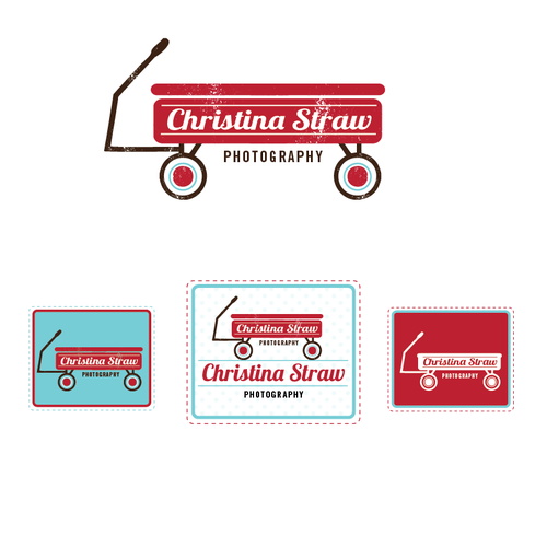 Christina Straw Photography needs a new logo.  Something whimsical and fun! Diseño de PrettynPunk