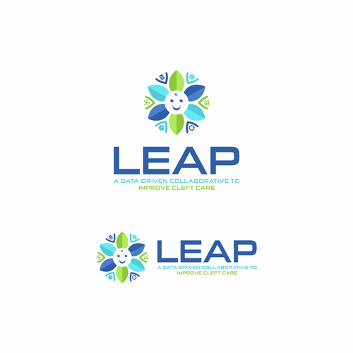 Inspiring logo for a new collaboratory to improve healthcare for young children Design by colorworks™