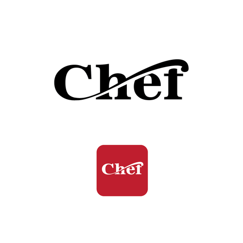 "CHEF": Food & Cooking Social Media Logo Design by Per CikSa