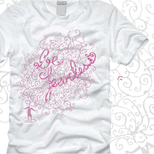 Positive Statement T-Shirts for Women & Girls Design by girinath