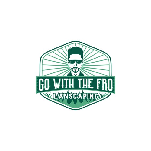 Go with the FRO with a vintage look. Design by frananda