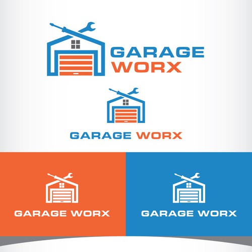 Garage worx Logo design contest 99designs