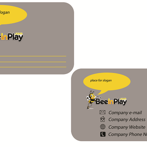 Help BeeInPlay with a Business Card Design von zaabica