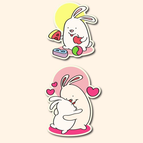 QPRさんのHabit Stickers for children and young parentsデザイン