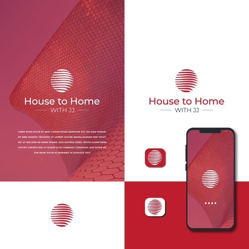 "House to Home with JJ" REAL ESTATE AGENT LOGO!! Design by exson