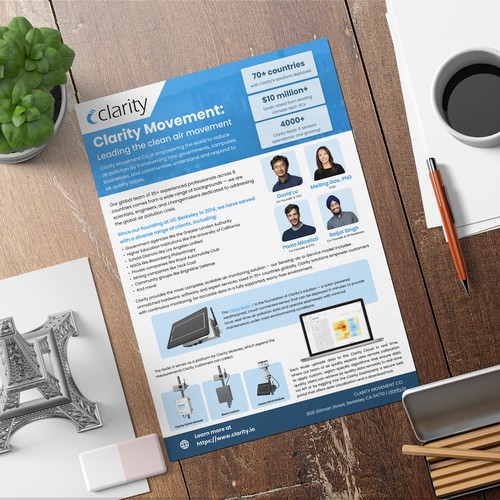 Design one-pager company overview Design von ArtSquare™
