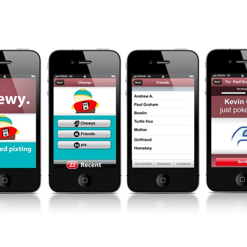 iPhone App Design Design by Fuaadh