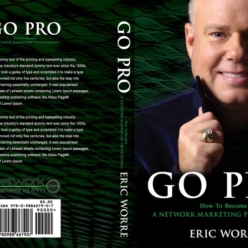 book or magazine cover for Network Marketing Pro Inc. Design by Mellonmac