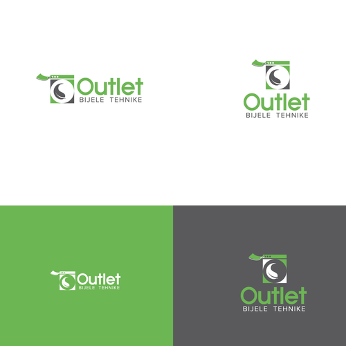 New logo for home appliances OUTLET store Design by htdocs ˢᵗᵘᵈⁱᵒ