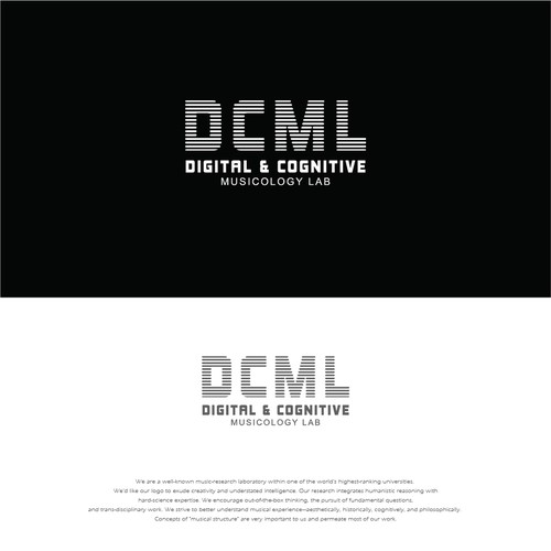 Logo for world-leading research center in musicology Design by smitadesign