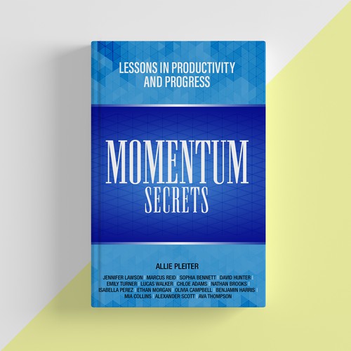 Create a cover for a book about Lessons in Productivity and Progress Design by ShahbazQamar