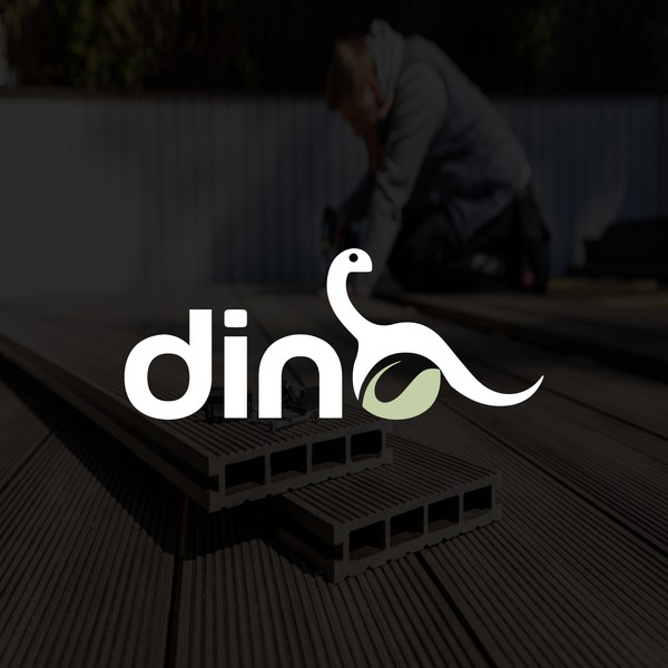 Design by designXd_pro titled "Dino Decking Logo – Sustainable & Durable Outdoor Identity"