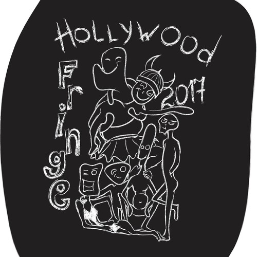 The 2017 Hollywood Fringe Festival T-Shirt Diseño de Thakach Kivas