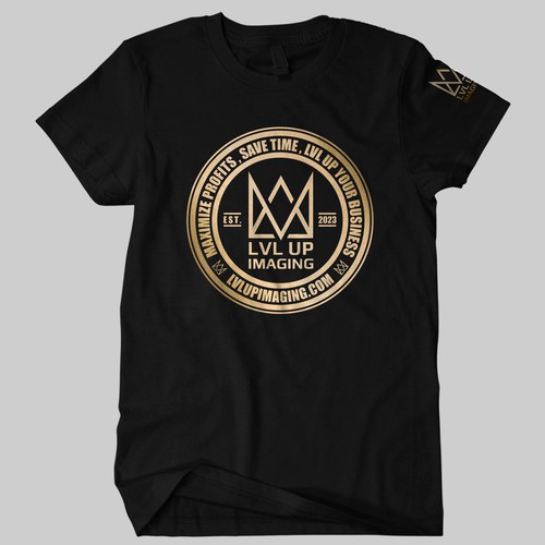 New Shirt Design for LVL Up Imaging Design por -Queenzha-