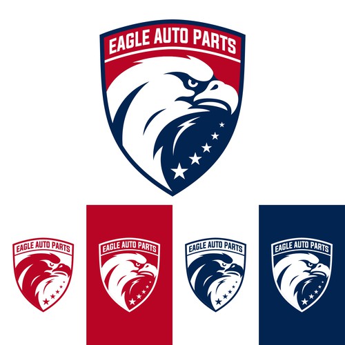 Fresh Logo for Eagle Auto Parts Design by rocketstudio